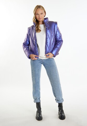 MYMOPrijelazna jakna 'Biany' - plava boja