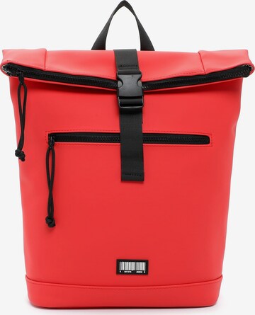 Emily & Noah Rucksack ' Kairo ' in Rot: predná strana