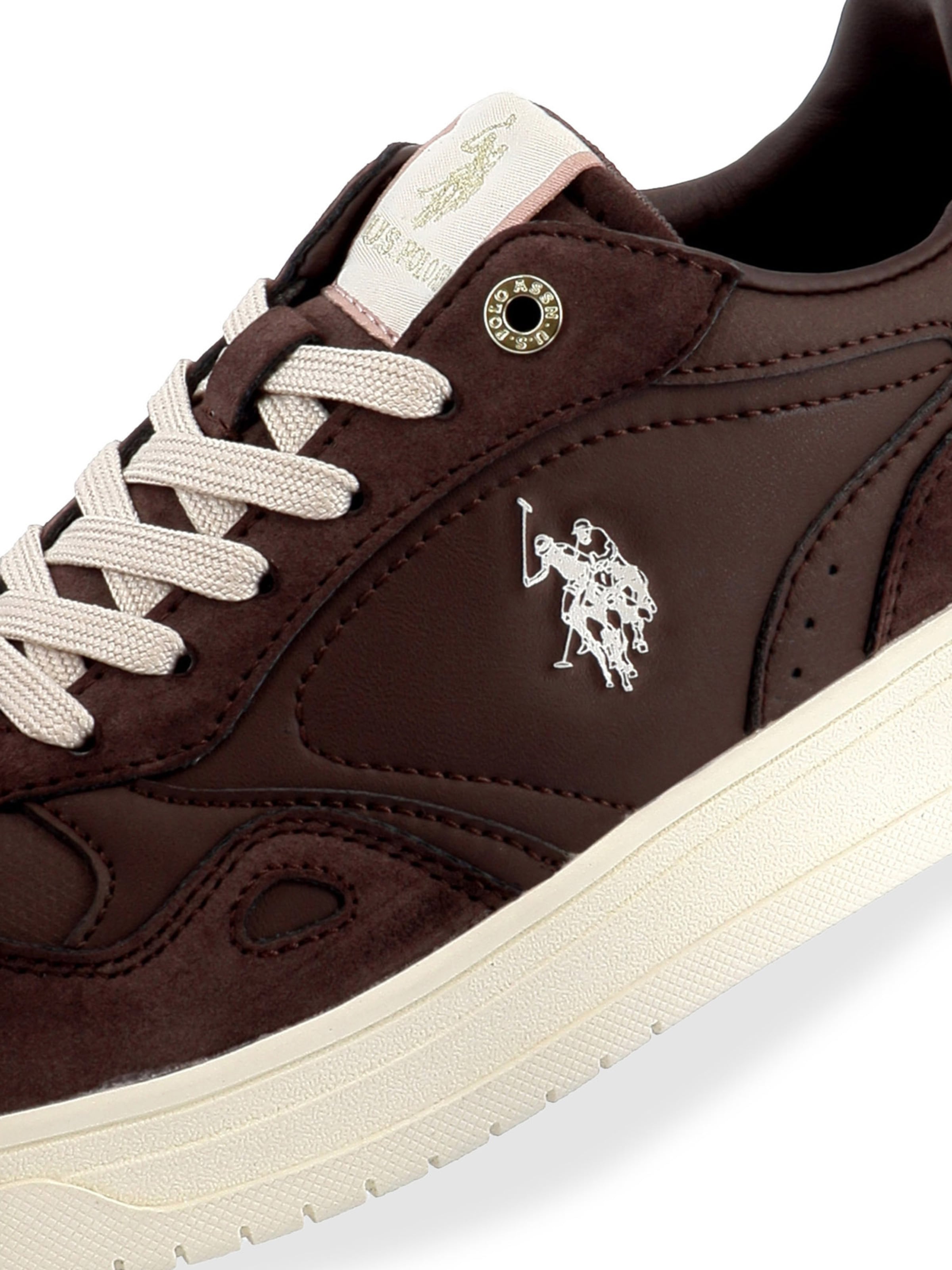 Sneaker bassa 'Kosmo' di US POLO ASSN. in marrone