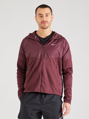 NIKE Спортивная куртка 'Sphere Miler' в Красный: спереди