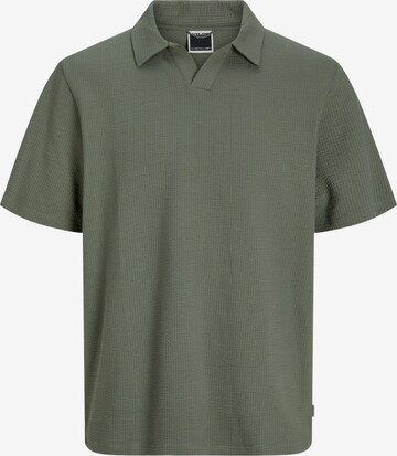 Jack & Jones Junior T-shirt 'FRED' i grön: framsida