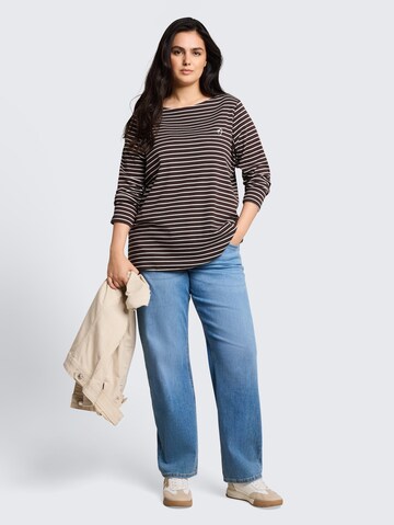 Tom Tailor Women + Shirt in Brown