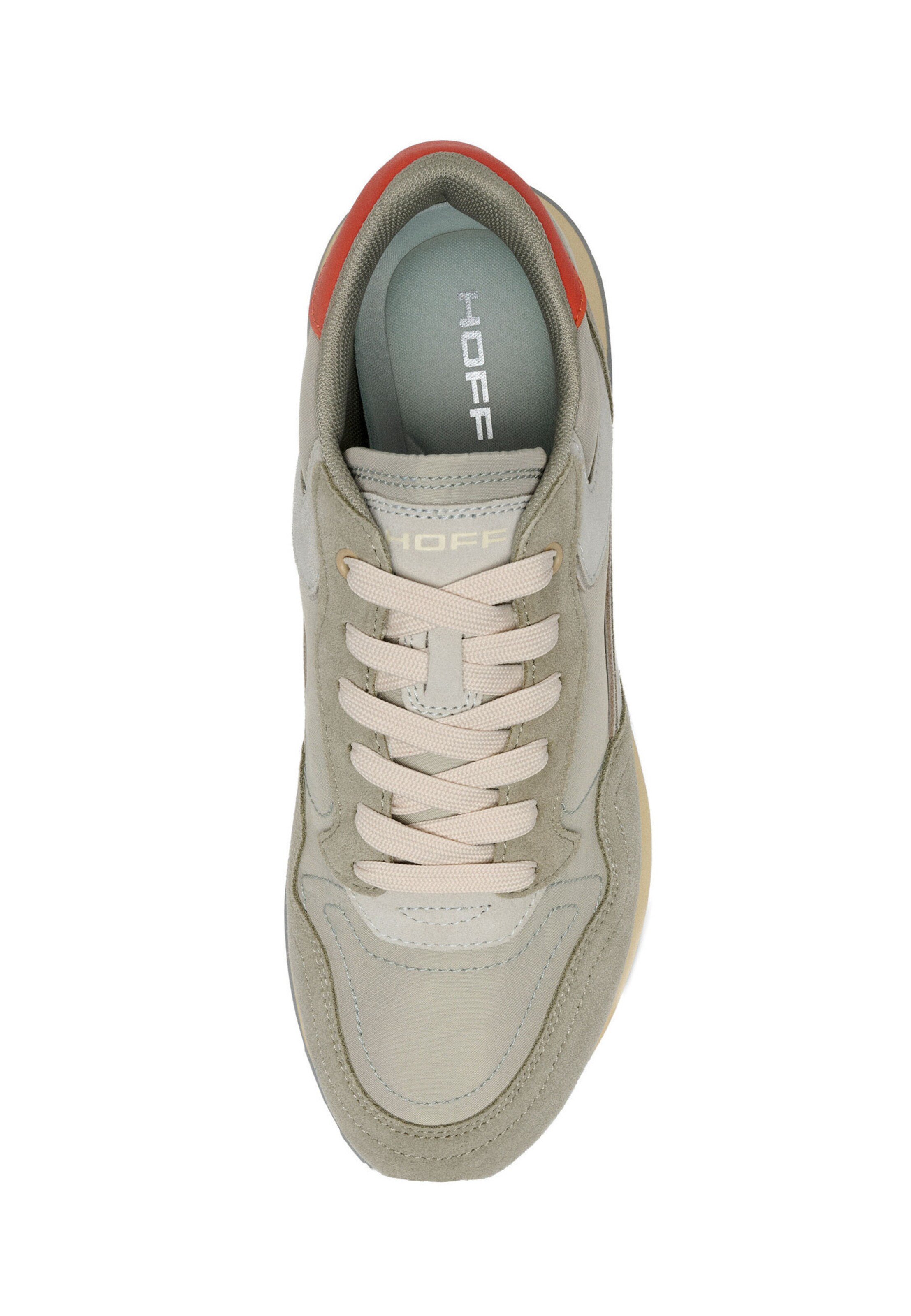 HOFF Sneakers laag 'City Retro' in Groen