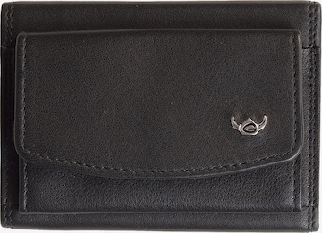 GOLDEN HEAD Wallet 'Polo' in Black: front