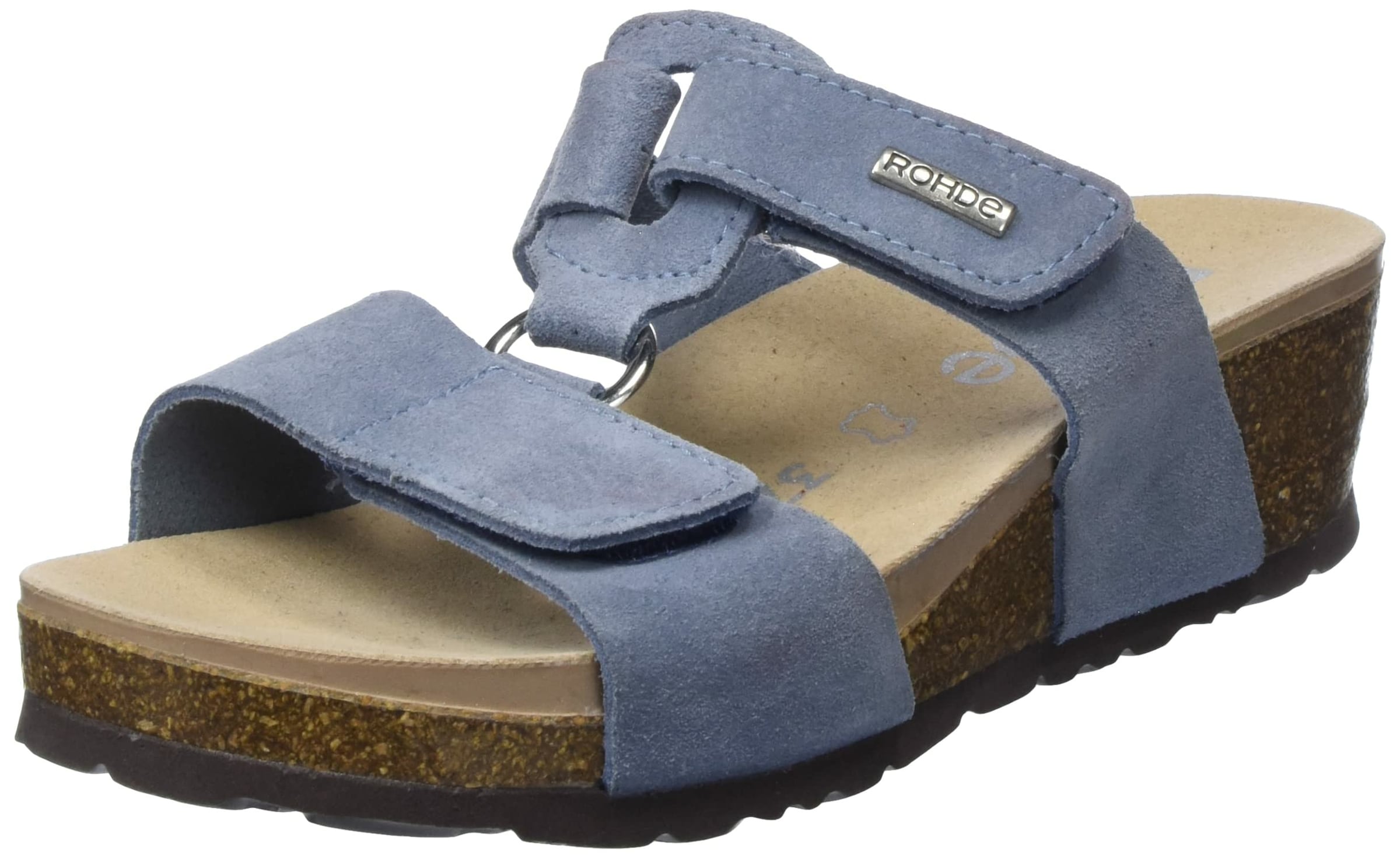 Mule ROHDE en bleu : devant