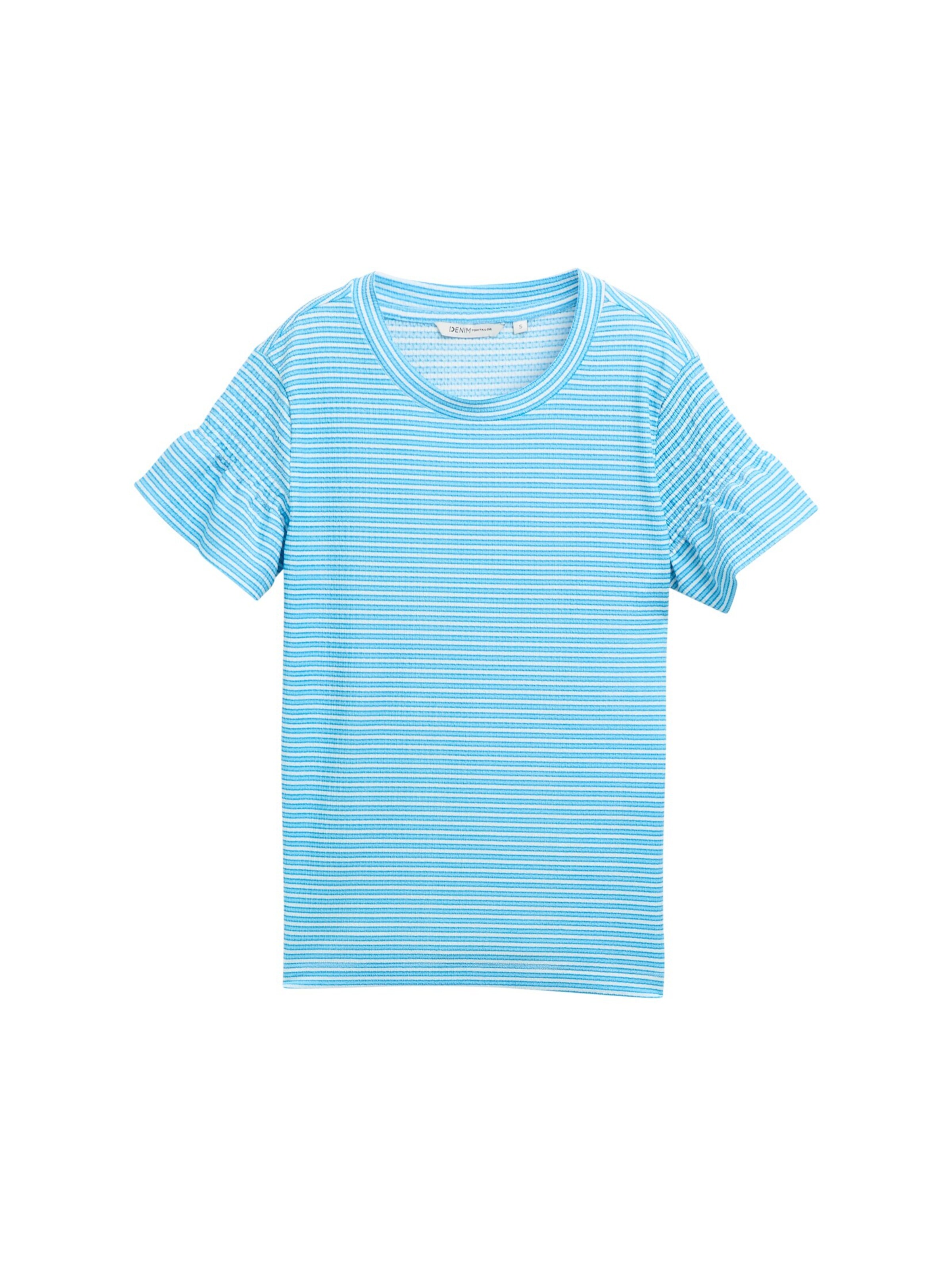 TOM TAILOR DENIM Shirt in Blauw: voorkant