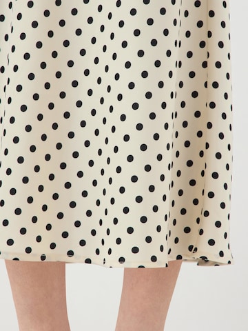 YAS Юбка 'YASPELLA' в Бежевый