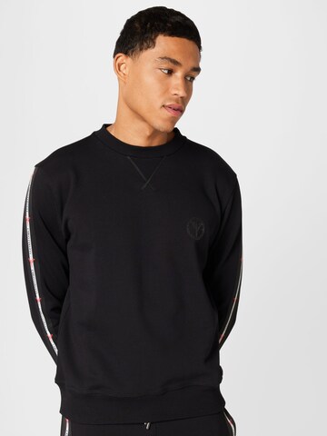 Carlo Colucci Sweatshirt in Black: front