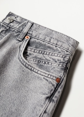 MANGO Regular Jeans in Grau