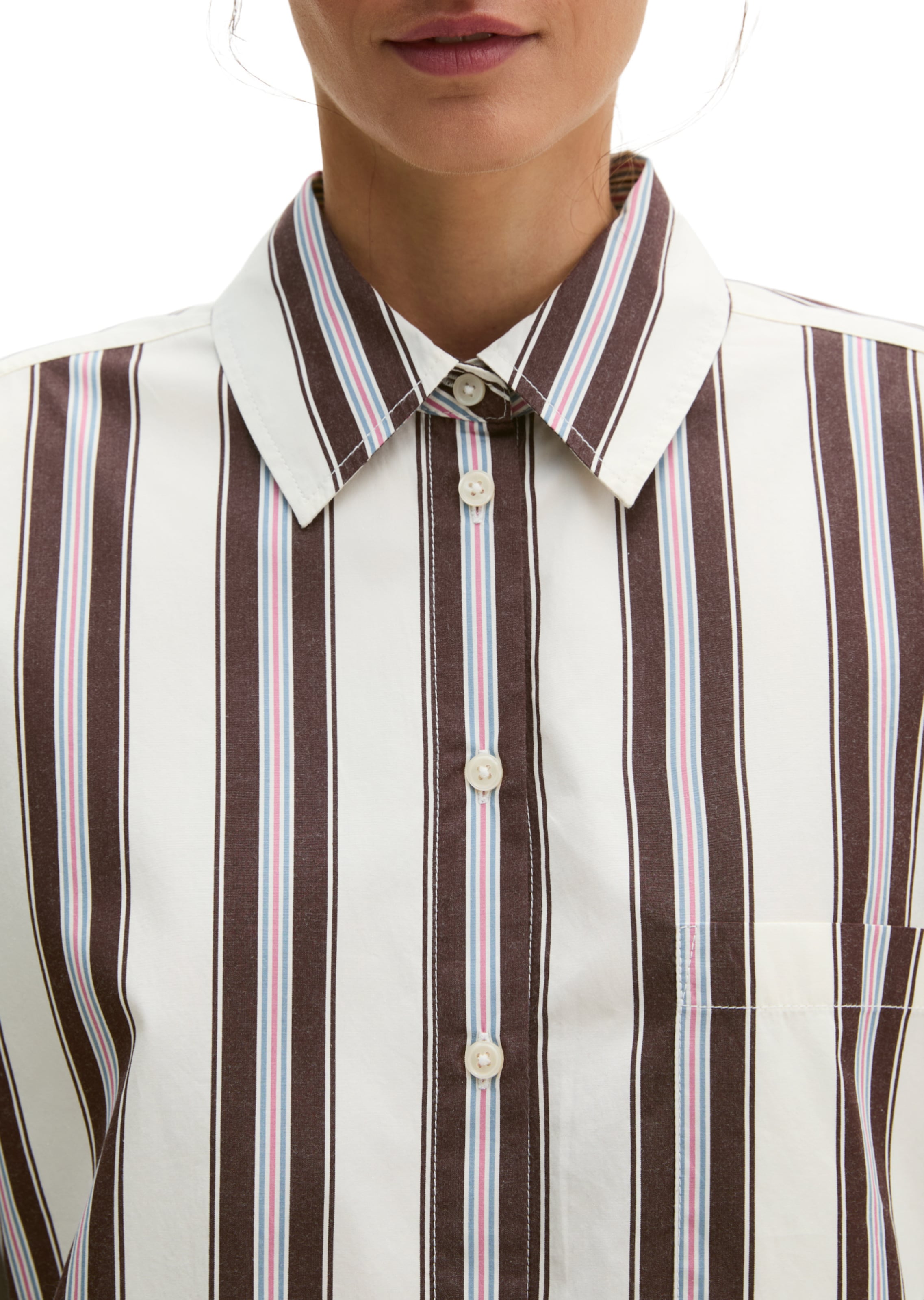 Marc O'Polo Bluse in Weiß: Vorderseite