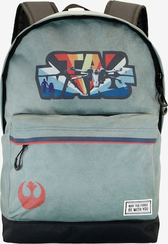 STAR WARS Backpack 'Vintage-FAN HS' in Grey: front