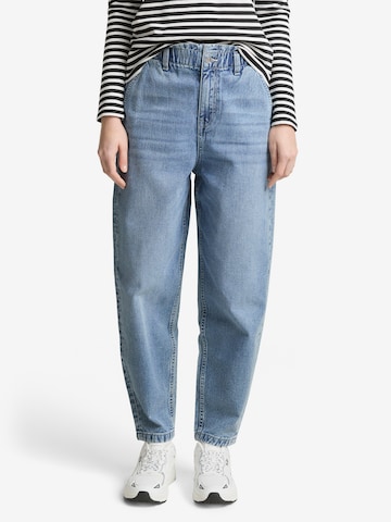 TOM TAILOR DENIM Tapered Farkut 'Adea' värissä sininen: etupuoli