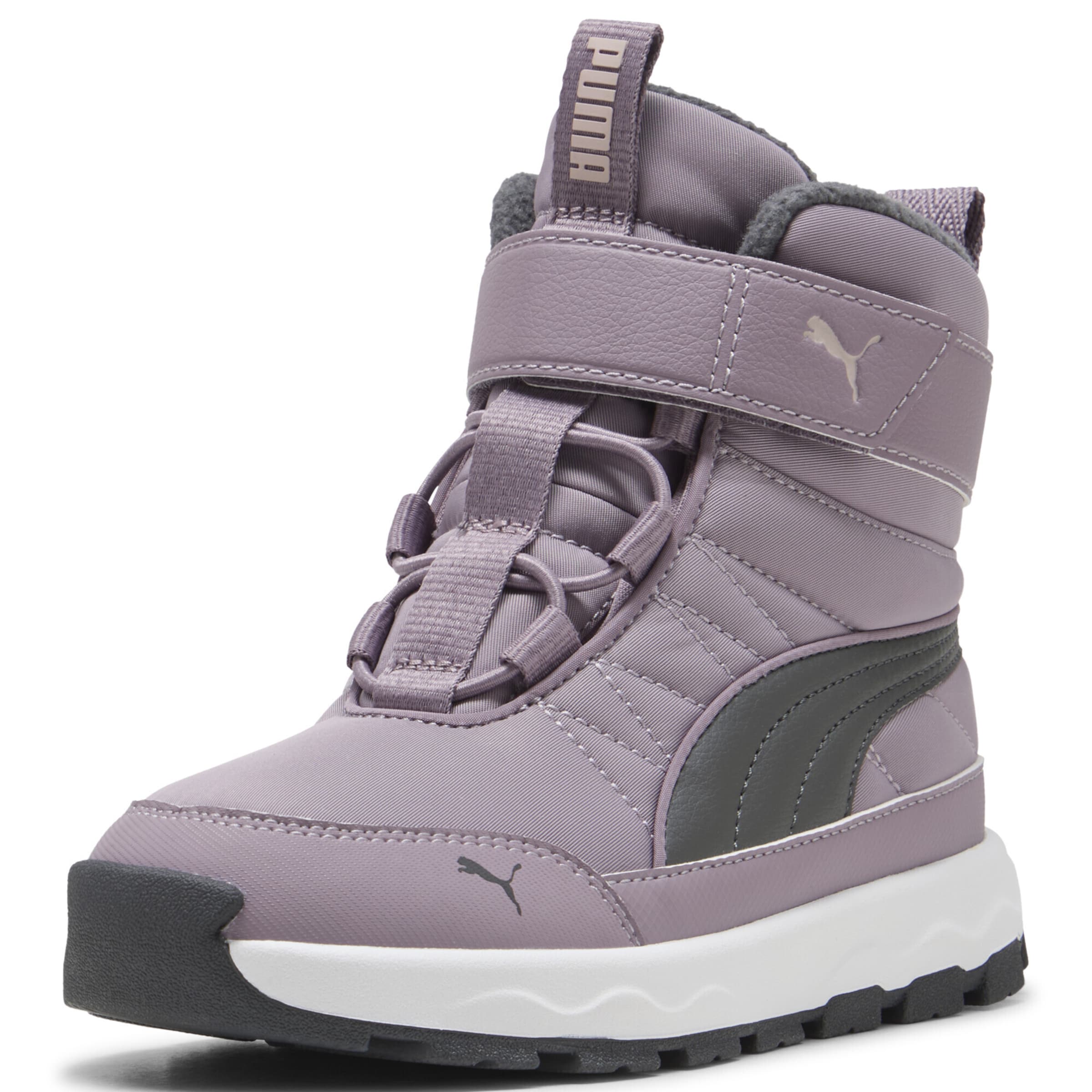 PUMA Snowboots 'Evolve' in Lila: voorkant