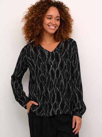Kaffe Blouse 'KA Amber' in Black: front