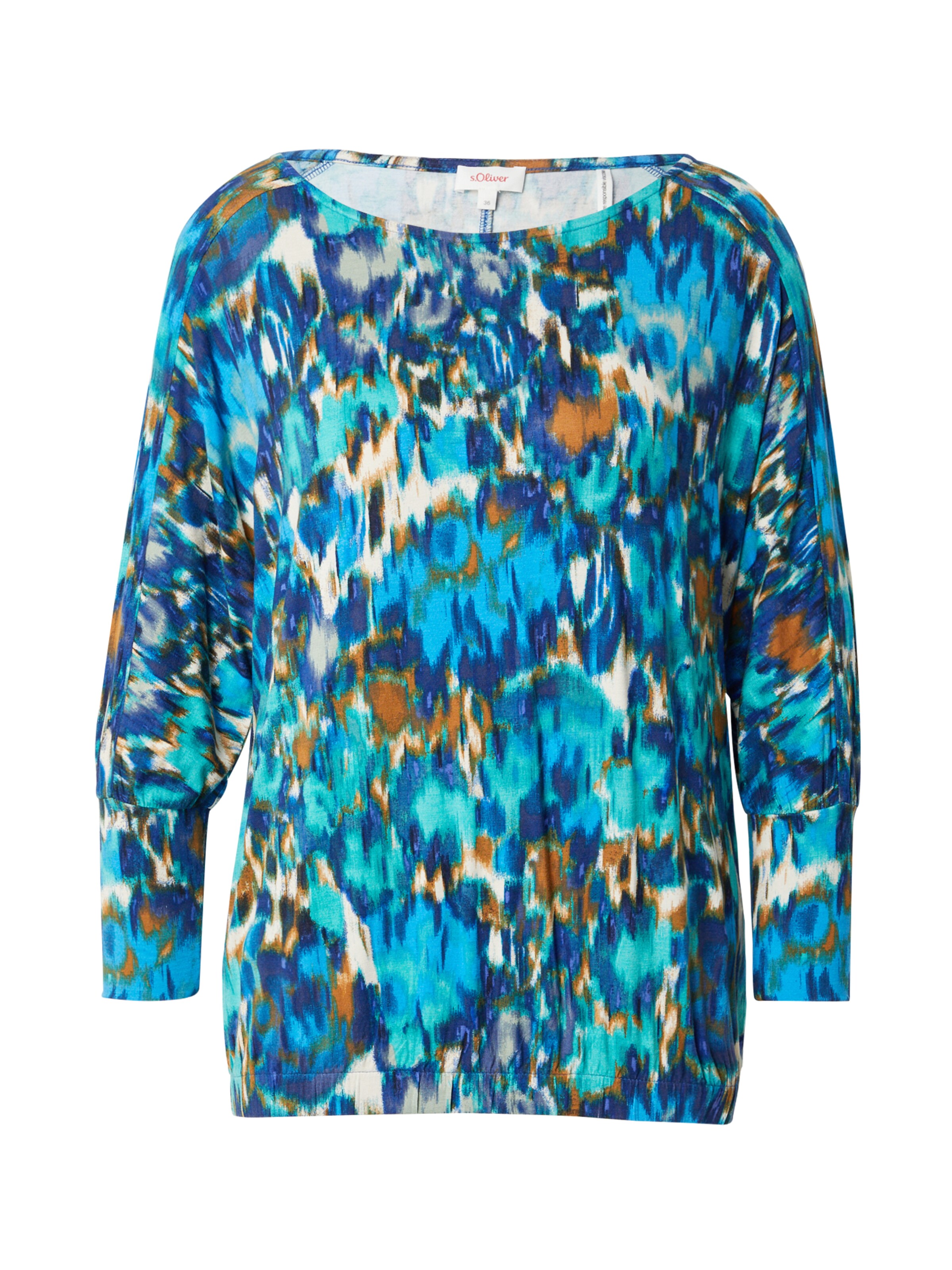 s.Oliver Shirt in Blauw: voorkant