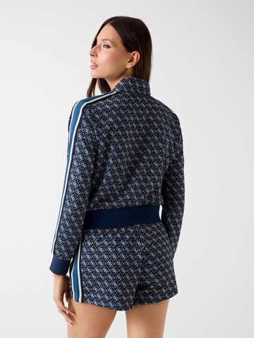 GUESS Sweatjacke in Blau