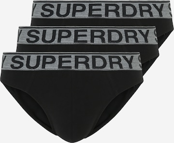 Superdry Трусы-слипы в Черный: спереди