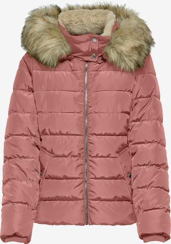 ONLY Winterjas 'Camilla' in Roze: voorkant