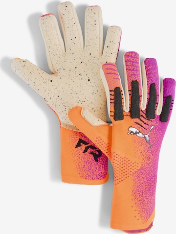 Gants de sport 'Future Ultimate' PUMA en orange : devant