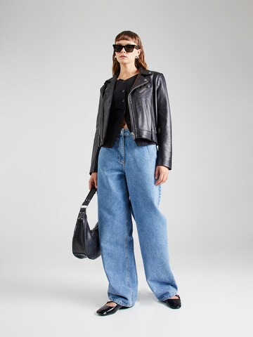 REMAIN Wide leg Jeans 'Cocoon' in Blauw