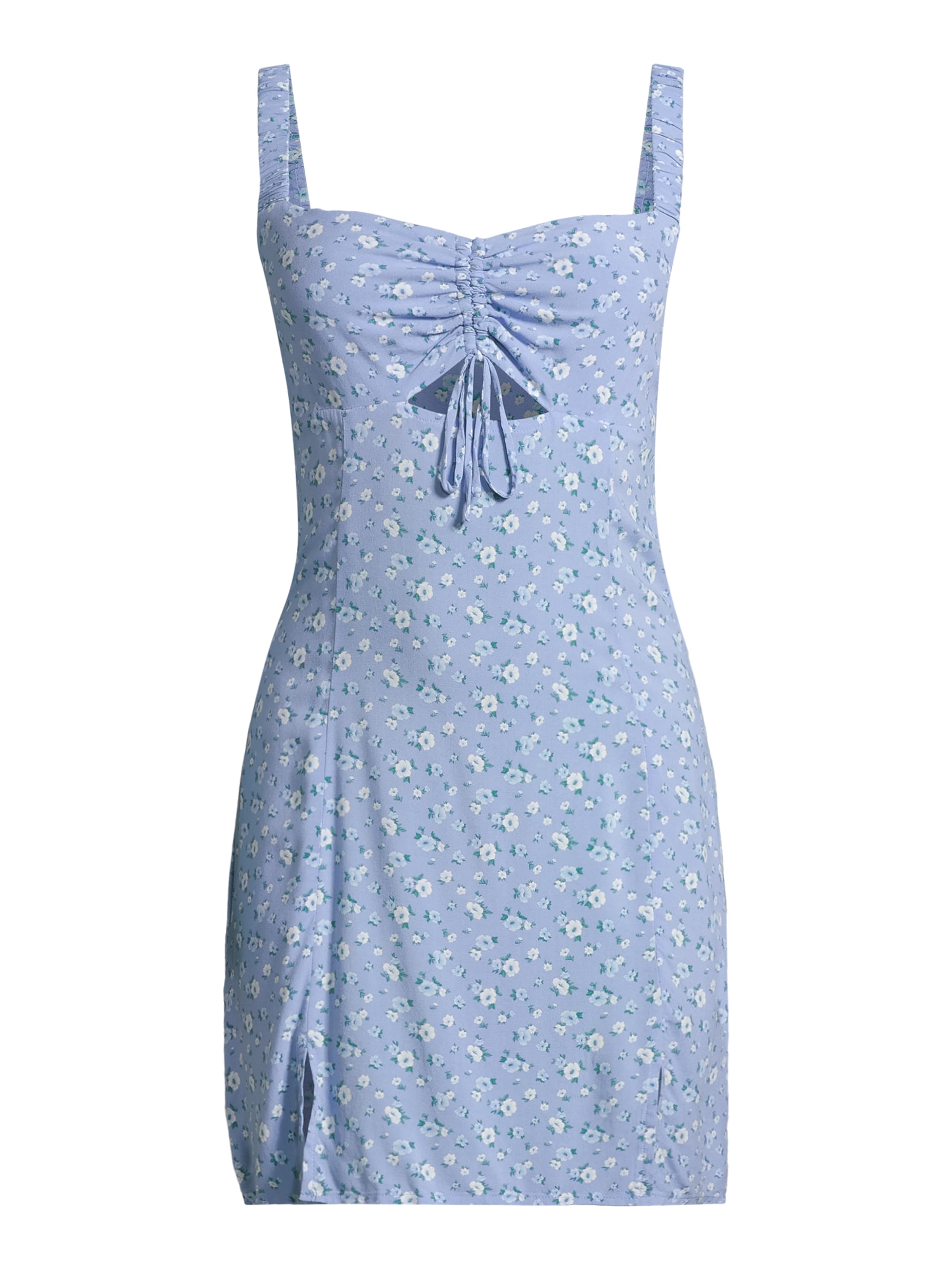 AÉROPOSTALE Vestido de verano en azul claro / verde oscuro / lila / offwhite, Vista del producto