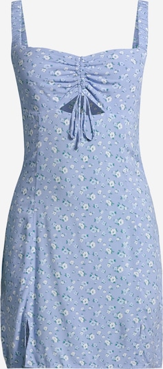 AÉROPOSTALE Robe d’été en bleu clair / vert foncé / lilas / blanc cassé, Vue avec produit