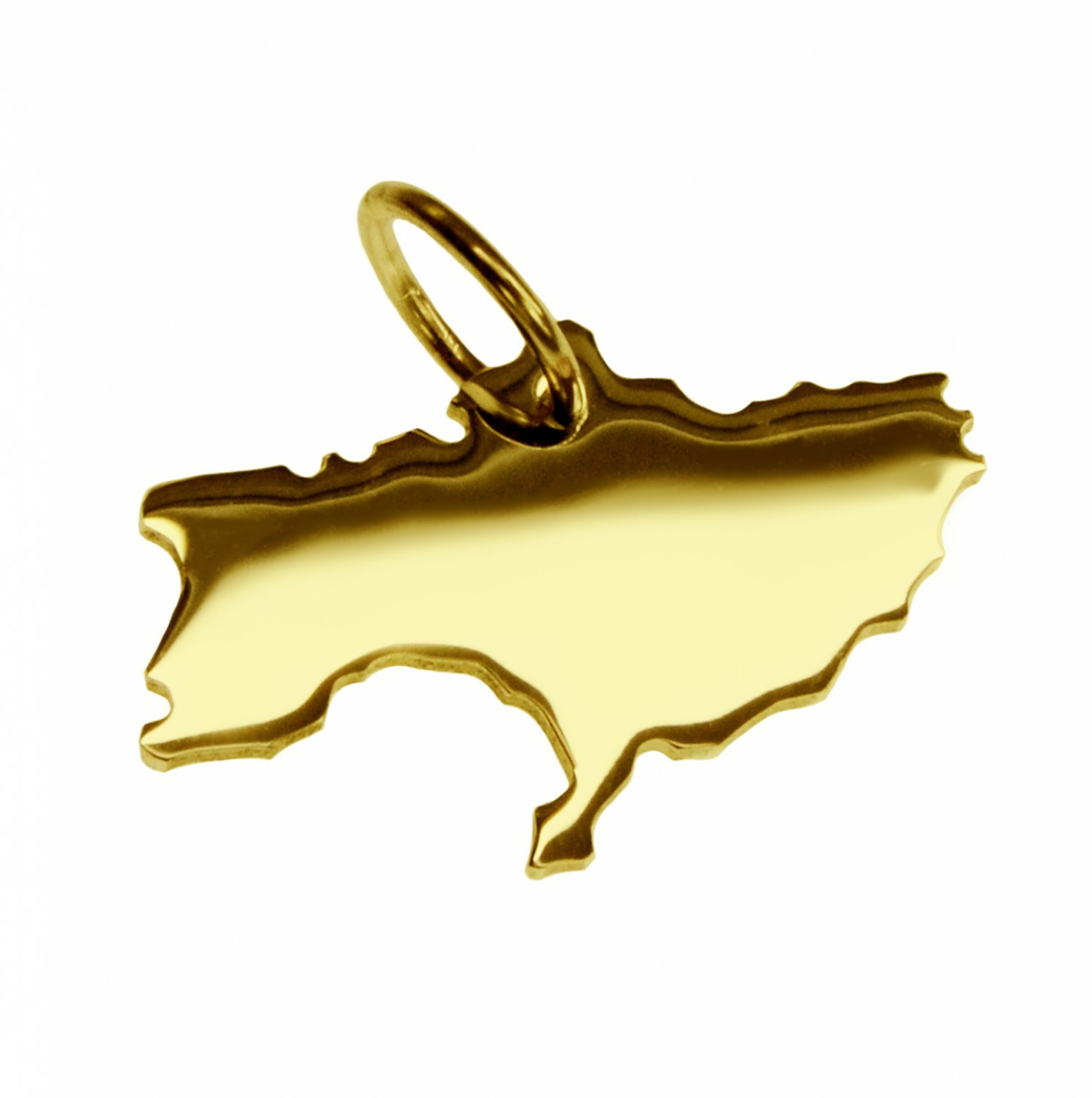 Schmuckador Pendant 'Ukraine' in Gold: front