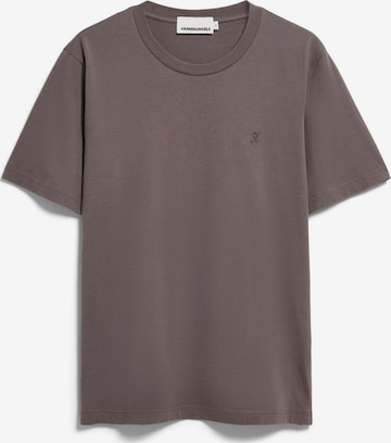 ARMEDANGELS Футболка 'JAAMES' в Серый: спереди