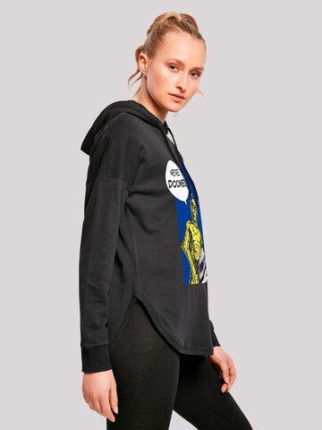 F4NT4STIC Sweatshirt 'C3-PO We're Doomed' in Zwart