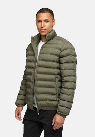 INDICODE JEANS Übergangsjacke 'Bjarne' in Grün