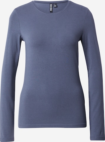 PIECES Shirt 'PCSIRENE' in Blau: Vorderseite