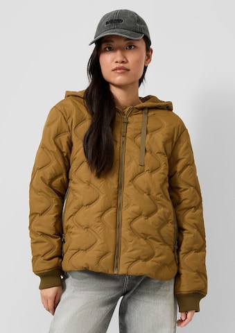 QS Between-Season Jacket in Yellow: front