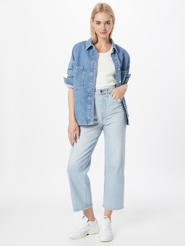 Madewell Wide leg Jeans 'EDMUNDS' in Blue
