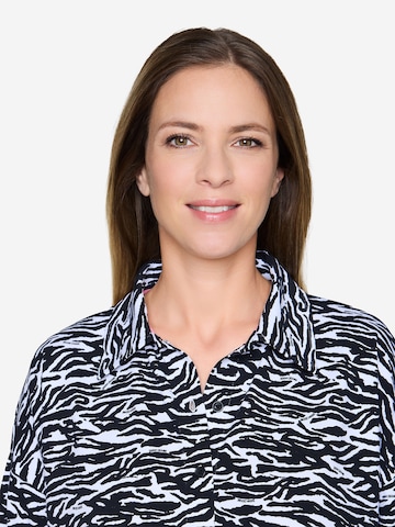 Chemise de nuit ' Animal Print ' JOOP! Jeans en noir