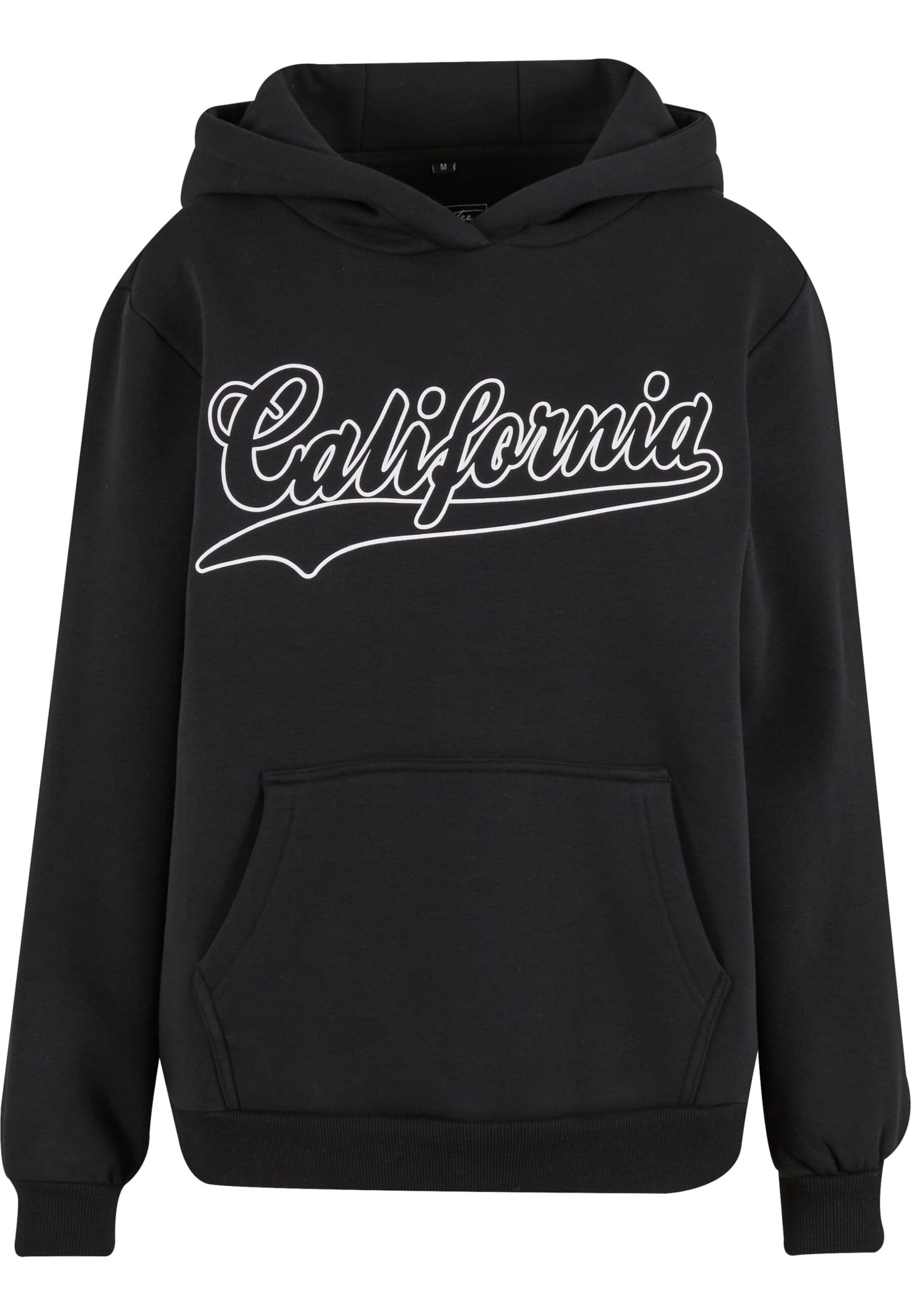Miss Tee Sweatshirt 'California' in Black: front
