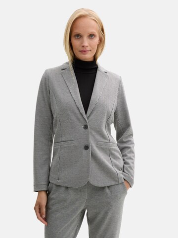 TOM TAILOR Blazer in Grey: front