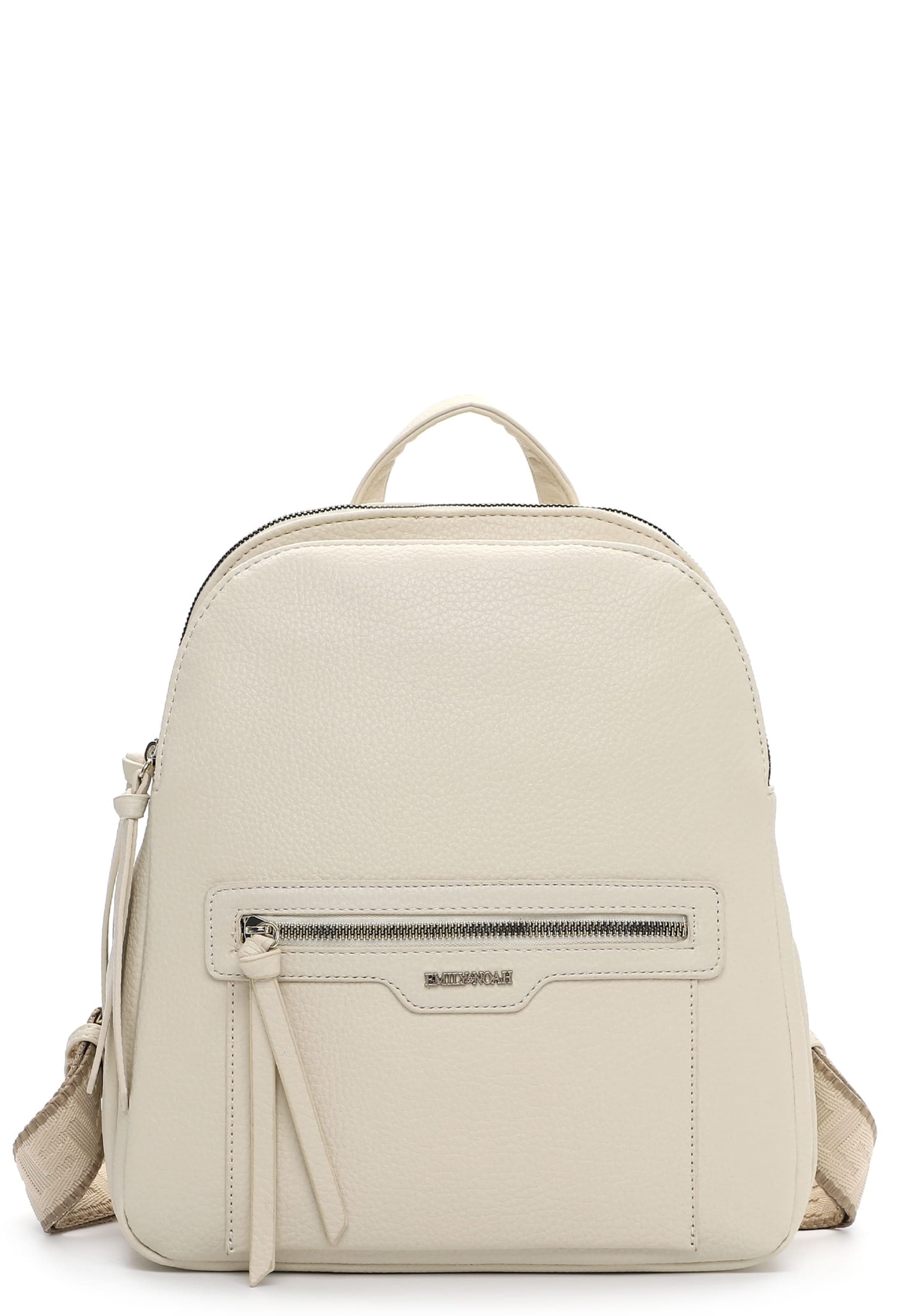 Emily & Noah Rucksack 'Josepha' in Beige: Vorderseite