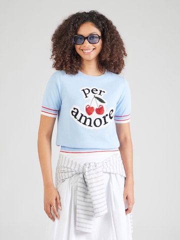 PRINCESS GOES HOLLYWOOD Pullover i blå: forside