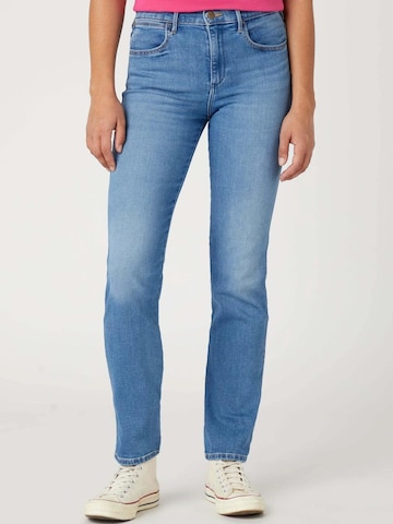 WRANGLER Slimfit Jeansy 'SLIM' w kolorze niebieski: przód