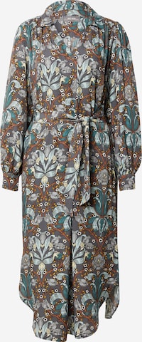 MOS MOSH Košeľové šaty - Sivá: predná strana