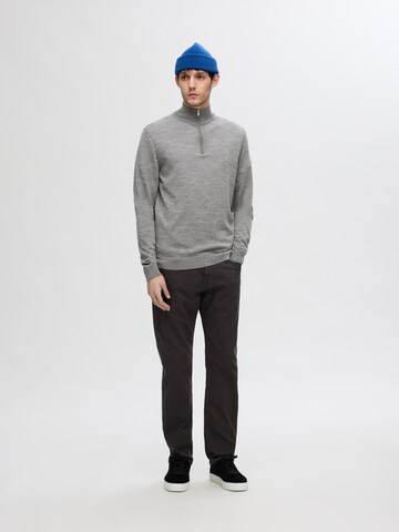 Pullover 'SLHTray' di SELECTED HOMME in grigio