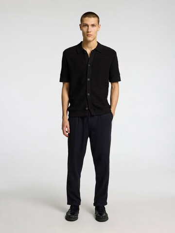 SELECTED Regular Fit Hemd in Schwarz