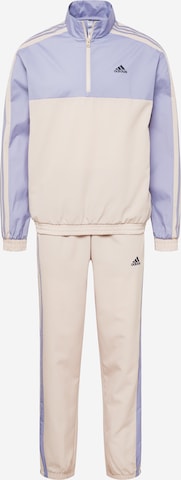 ADIDAS SPORTSWEAR Tracksuit in Beige: front