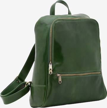 Viola Castellani Backpack in Green: front