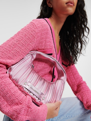 Karl Lagerfeld Taška přes rameno – pink: přední strana