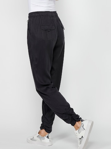 KOROSHI Loose fit Sports trousers in Black