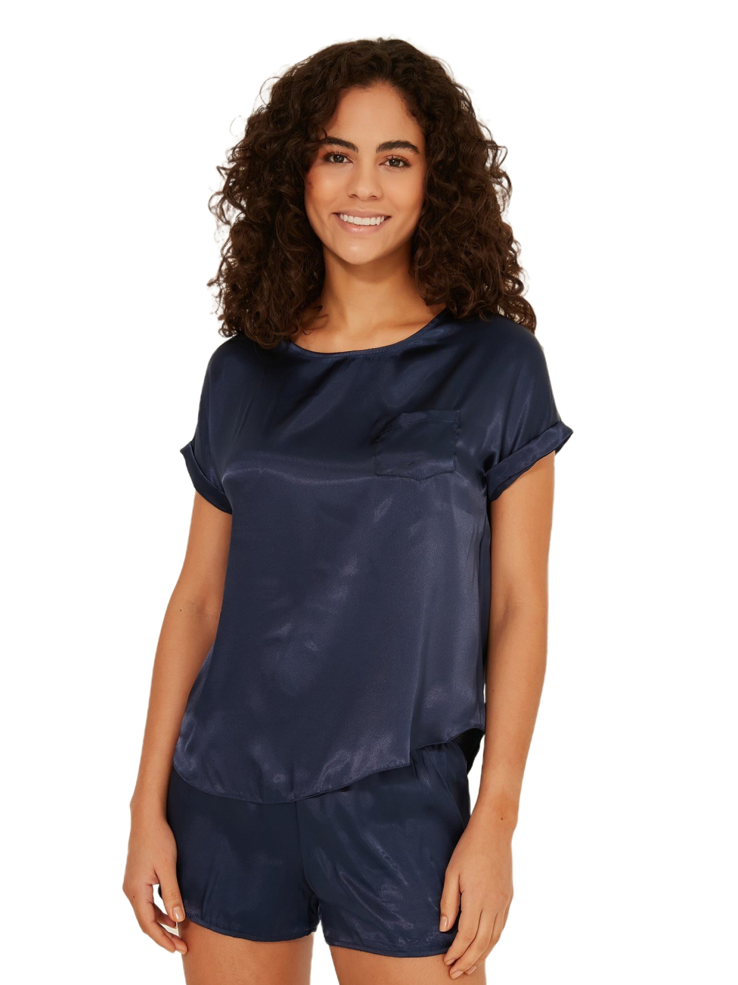 C&City Shorty in Blue: front