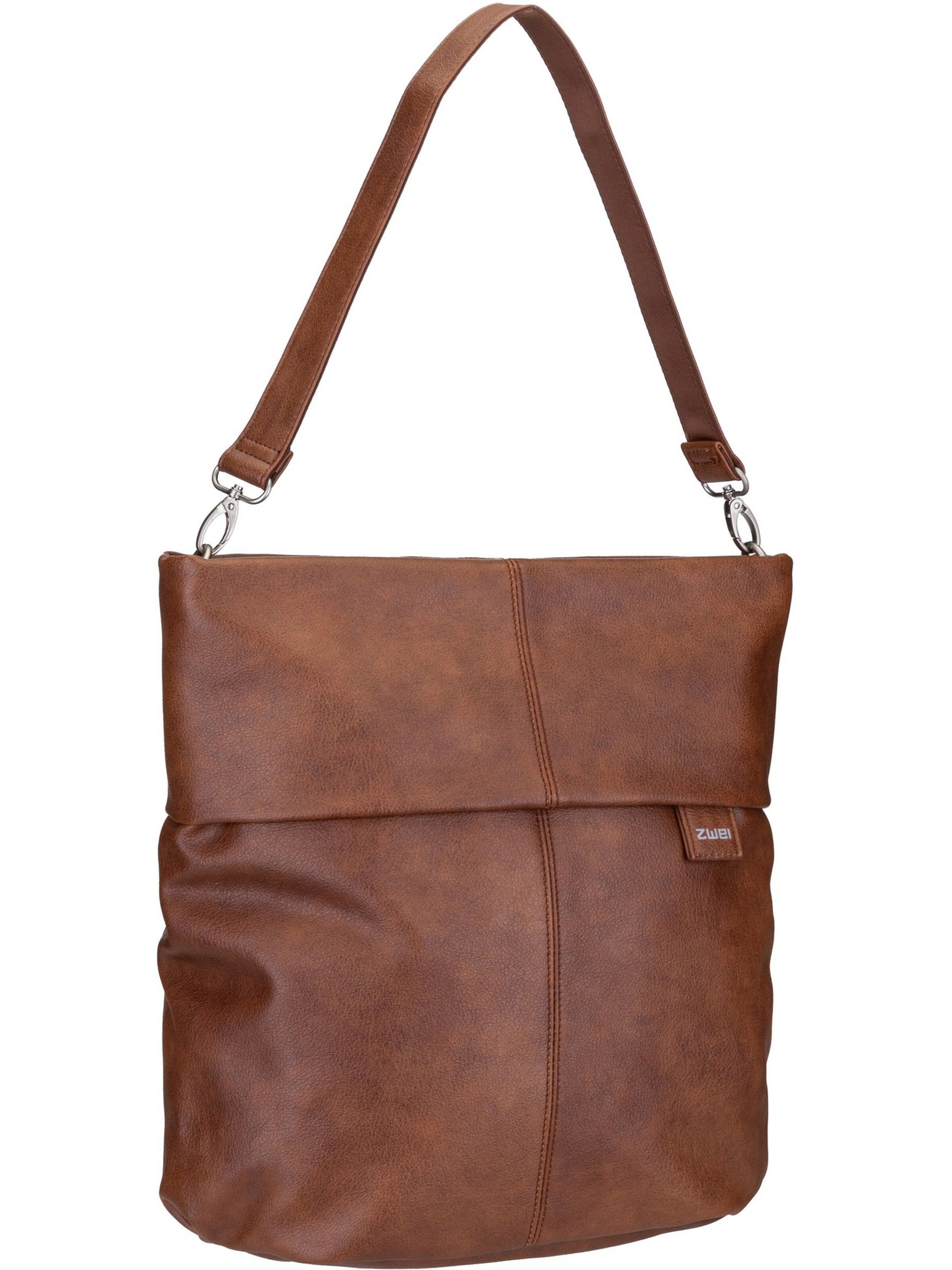ZWEI Schoudertas 'Mademoiselle' in Bruin: voorkant