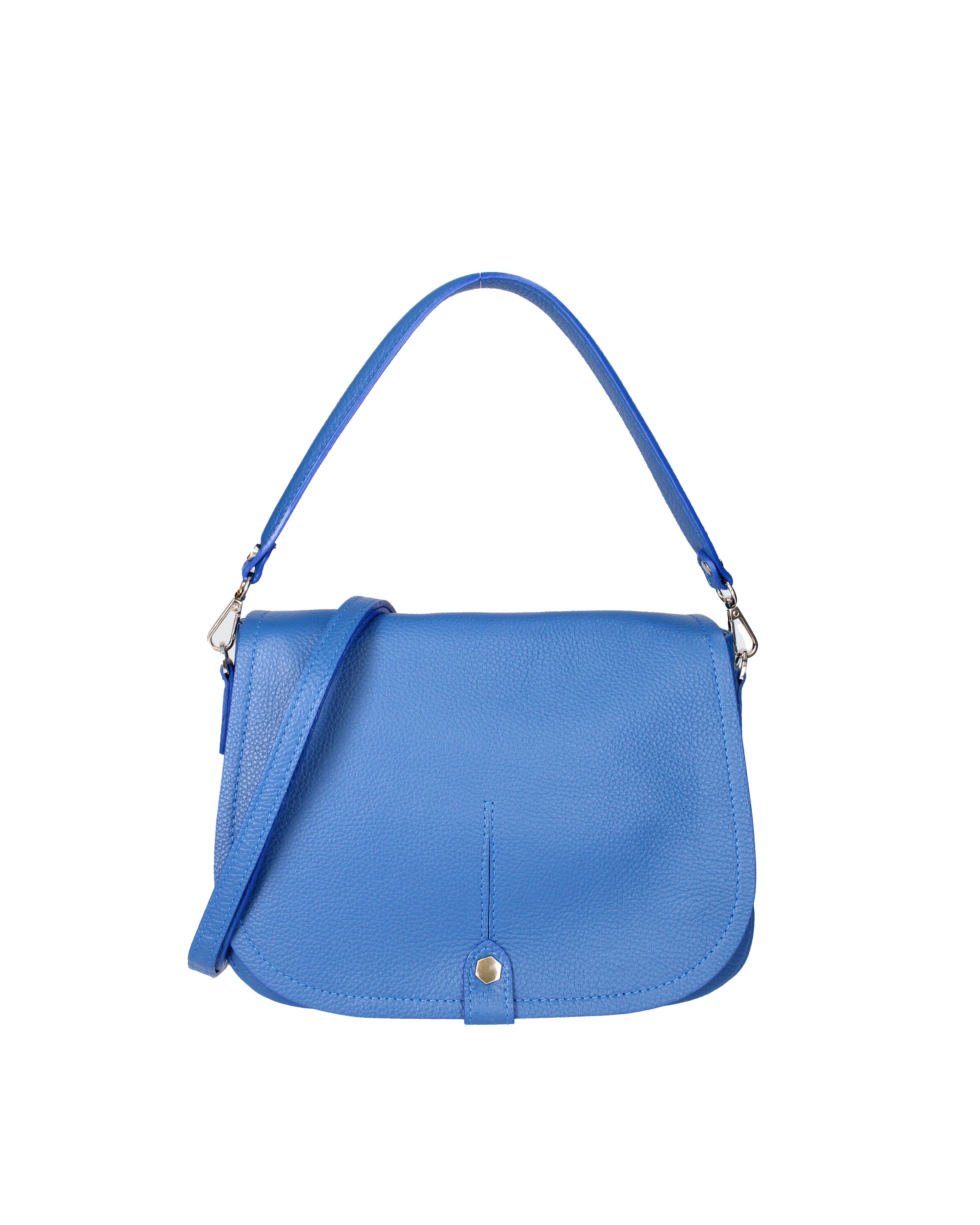 Sac bandoulière Viola Castellani en bleu : devant