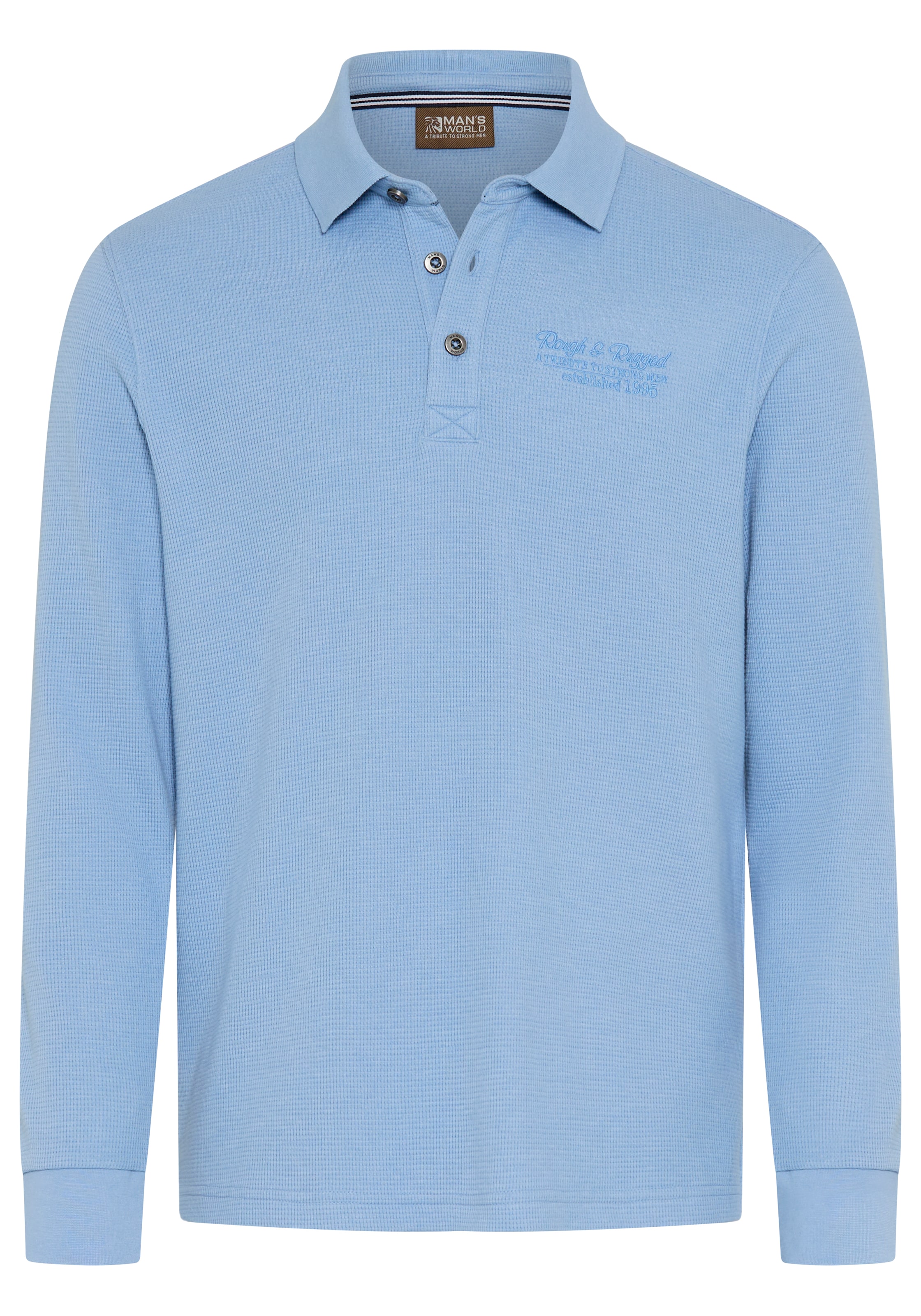 Man's World Shirt in Blue: front